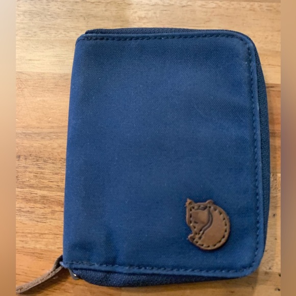 Fjallraven Bags Fjallraven Zip Wallet Navy Poshmark